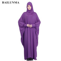 Fashion Khimar Muslim Sets Prayer Wear Woman Hijab Dress Full Cover Hooded Abaya Long Dresses Islam Jilbab Ramadan Clothes M-XXL