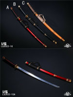 LS-10 16ทหาร Die-Casting Alloy ญี่ปุ่น Samurai Tai Dao อาวุธอุปกรณ์เสริม Fit 12 Action Figure ของเล่นในสต็อก