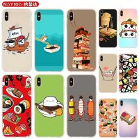 ☼☽ Soft Case For iPhone 13 12 11 Pro X XS Max XR 6 7 8 G Plus SE 2020 Mini Cover Sushi Japanese
