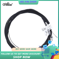 Alice AC136BK-H Black Nylon Classical Guitar Strings 6pcs/set (.0285-.044) Hard Tension with One Complimentary G-3rd String