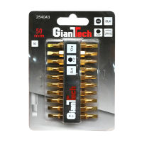 ชุดดอกไขควงปากแบน GIANT TECH รุ่น 254043 ขนาด SL4 x 50 มม. (COD)