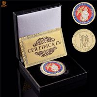 USA Washington Vietnam Memorial Commemorative Coin DC Marine Corps Military Challenge Coin Value W/ Holder Display