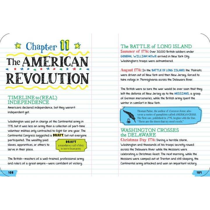 difference-but-perfect-หนังสือความรู้ภาษาอังกฤษ-everything-you-need-to-ace-american-history-the-complete-middle-school-study-guide