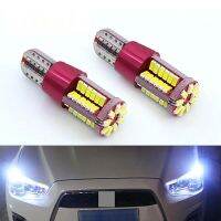 2x T10 W5W LED Bulbs 57smd w/ Samaung Chips For Parking City Position Lights Clearance Lamp White Red Crystal Blue