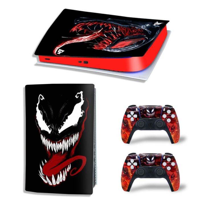 Marvel Venom Ps5 Digital Edition Skin Sticker Decal Cover For