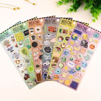 【YF】▨✕  Korean Import Nekoni Car Stationery Paper Stickers Scrapbooking Supplies