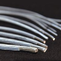 10M Silver Plated PTFE FEP Wire High Purity OFC Copper Cable HiFi Audio AMP Speaker DIY 10/11/13/14/15/18/20/22/24/26/28/30 AWG