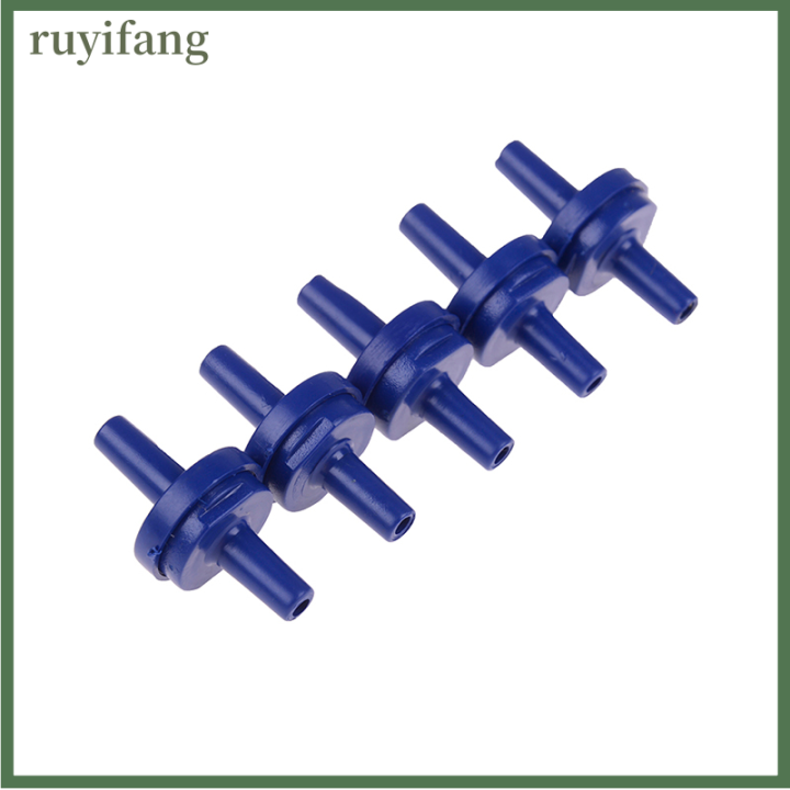 ruyifang-5ชิ้น-เซ็ต-aquarium-fish-tank-air-pump-ตรวจสอบวาล์ว-one-way-non-return-valve