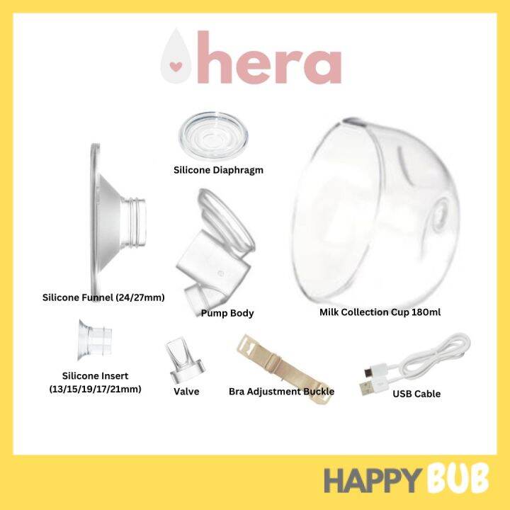 Hera S1 Wearable Breast Pump Accessories / Parts Lazada