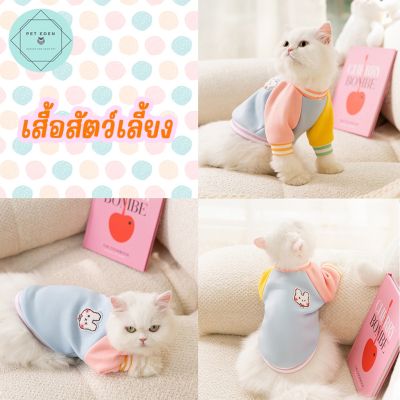 เสื้อหมา เสื้อแมว เสื้อลูกหมา Colorful Pet Shirt เสื้อผ้าหมา เสื้อผ้าแมว เสื้อหมาแฟชั่น