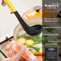 WALFOS 7ชิ้นชุดภาชนะ-ชุดภาชนะปรุงอาหาร NonStick ไนล่อนครัวชุดภาชนะทำอาหารช้อนครัวเทอร์เนอไม้พายซุปทัพพี