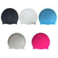 Free Size Protect Ears Long Hair Sports Swim Pool Swimming Cap Hat Adults Men Women Sporty Ultrathin Adult Bathing Caps Swim Caps