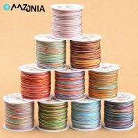 50Meter/Roll Polyester Nylon Cord Thread Chinese Knot Macrame Cord Clothing Braided String DIY Tassels Beading Shamballa Thread Beads