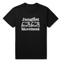 Drum and Bass Clubbing Turntables Decks Music DNB Man Junglist Movement T Shirts MenCotton O Neck Mens tshirt Tops Tees H3S0