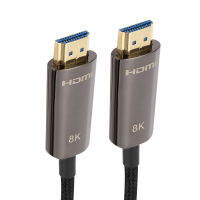 โรงงานจัดหา HDMI เส้นใยแสง 2.1 ฉบับ 8K 60Hz ใสสุดๆ 2.0 ฉบับ 4K120Hz โครงการสายวิดีโอ HD