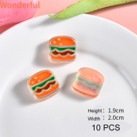 ?【Lowest price】Wonderful 10ชิ้นจำลอง Gourmet ของเล่น DIY เคสโทรศัพท์มือถืออุปกรณ์เสริมผม