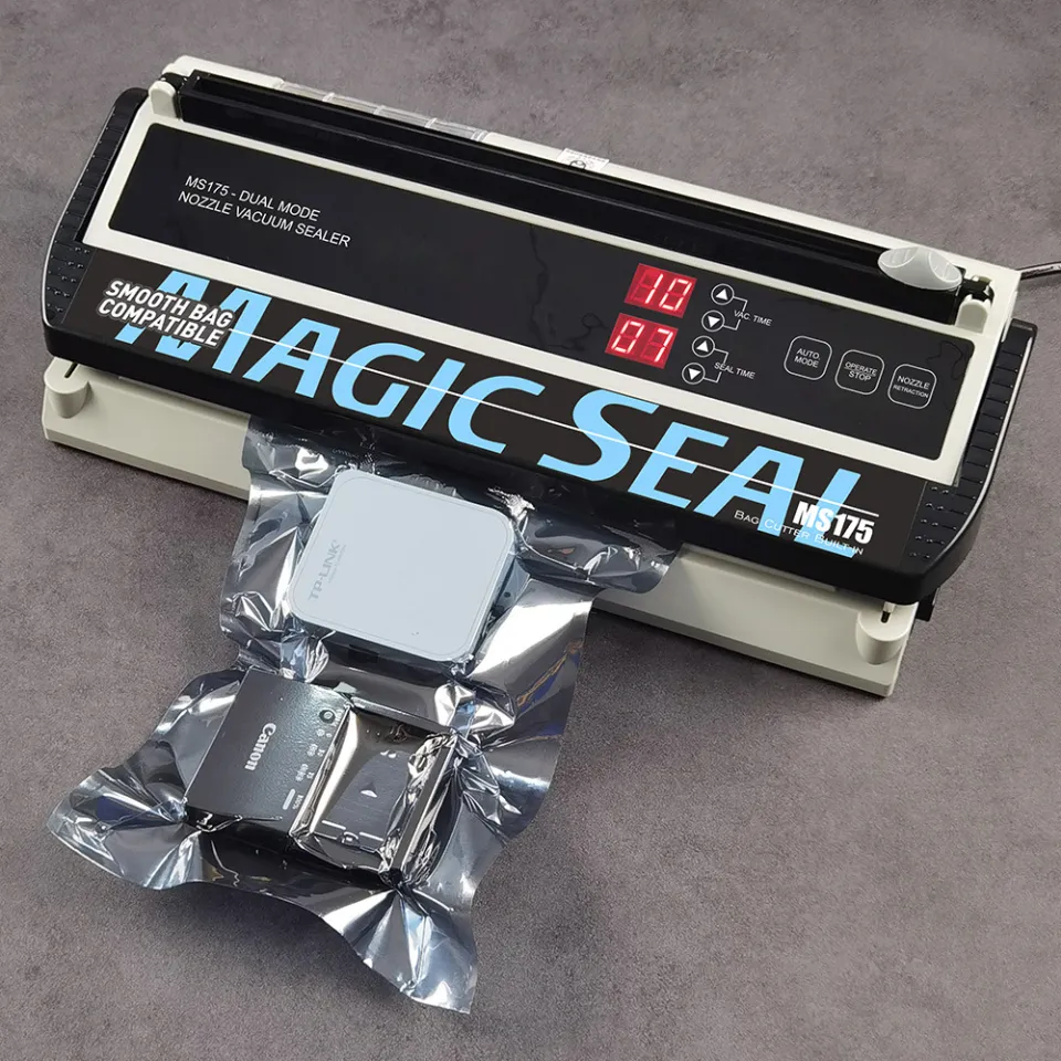 Magic Seal MS175 Vacuum Sealer Machine with 30CM Built-in cutter, Fresh  Food-Sealer 