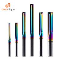 【LZ】 Dreanique 1pc 3.175 4 6 8mm Shank DLC Coatting 2 Flutes Straight Flute End Mill CNC Milling Tools Slot Milling Cutter