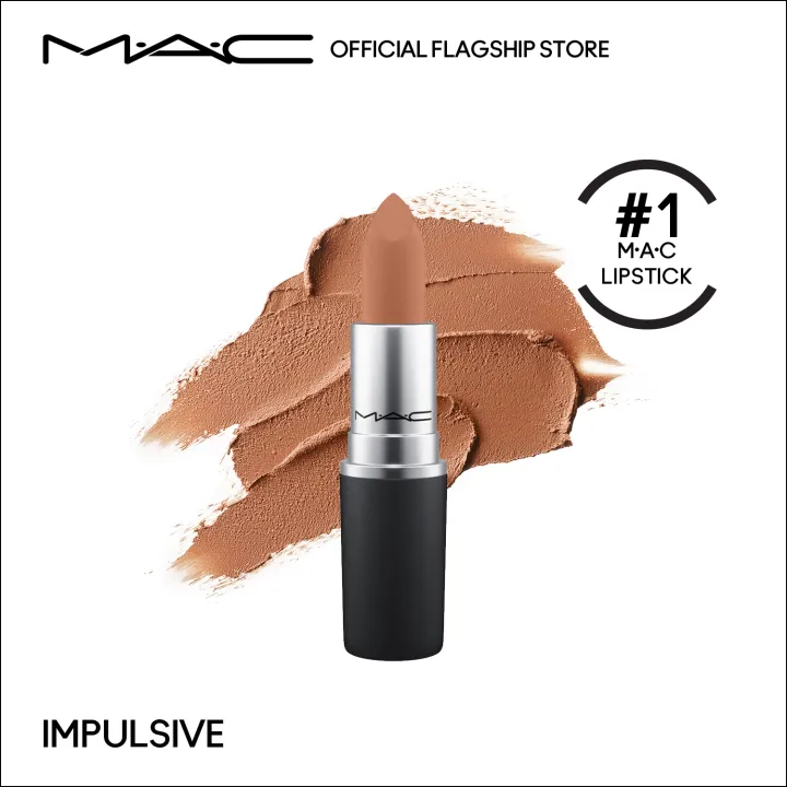 MAC Powder Kiss Lipstick Moisture Matte Lipstick 3g Lazada PH