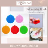 hot【DT】۩♂  Color Environmentally Silicone Dishwashing Sponge  Scouring Cleaning Small