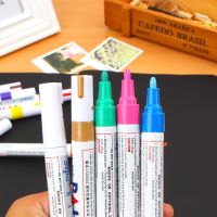 hot！【DT】 Permanent Oil-Ink Pens Stationery school   office supplies cd mark marker pen rock 12 Color