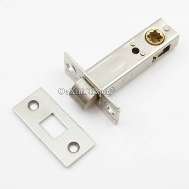 hot-2pcs-304-steel-copper-european-mortise-door-lock-cylinder-entrance-tongue-latches-bolts-repair-parts