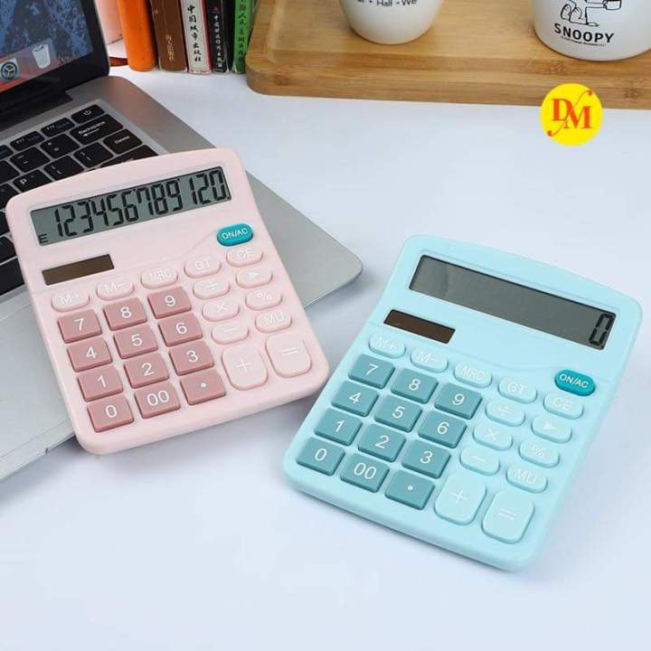 12-Digit Desktop Pastel Calculator | Lazada PH