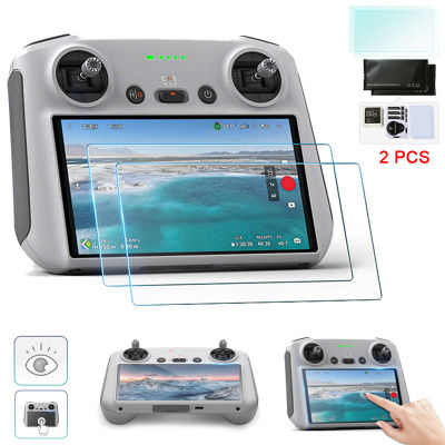 2 PCS 9H HD Protective Film For Dji Mini 3 Pro / dji RC Pro Remote Controller With Screen Tempered Glass Cover Accessories