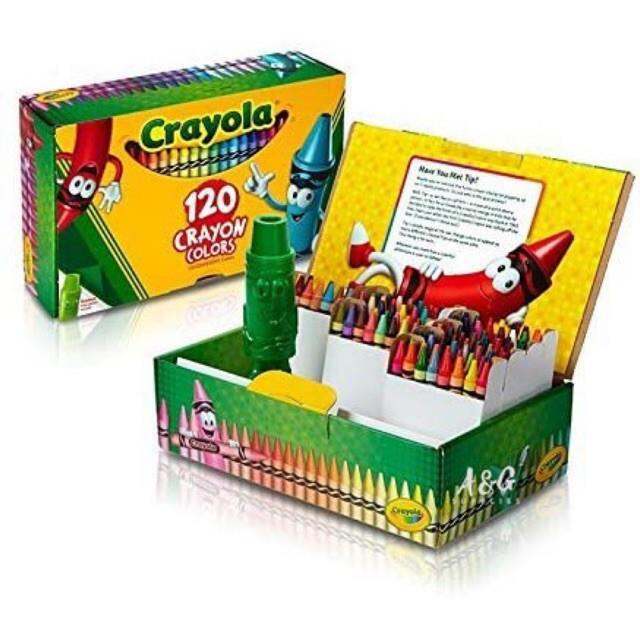 CRAYOLA Crayons 120 Colors school supplies Lazada PH