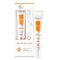 PROVAMED Sun Face SPF50+PA+++ Beige 15ml. โปรวาเมด ซัน เฟส เอสพีเอฟ 50 ครีมกันแดด สีเบจ