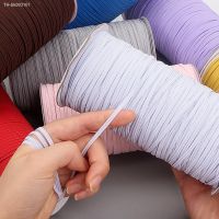 ┇¤♕ 10m/Lot Flat Skinny Elastic Band 3mm Multicolor Polyester Latex Elastic Cord Rubber Band Stretch String Diy Sewing Clothing Bags