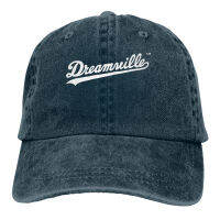 J Cole Dreamville หมวกสีดำปรับได้สำหรับผู้ชายและผู้หญิงทำจากผ้าฝ้ายหมวกเบสบอลสไตล์คลาสสิกหายาก