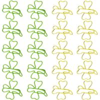 20 Pcs Tiny Paper Clips File Folder Bookmark Document Small Paperclip Metal Paperclips Student