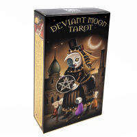 Moon Witch Tarot Double Game PDF Guide เกมความบันเทิงสำหรับครอบครัว ชุดไพ่ทาโรต์ เกมกระดาน ปาร์ตี้ของเล่น-Cgefeng