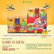 Set quà tặng GABRI ăn kiêng Nonglamfood Ăn no chẳng sợ béo