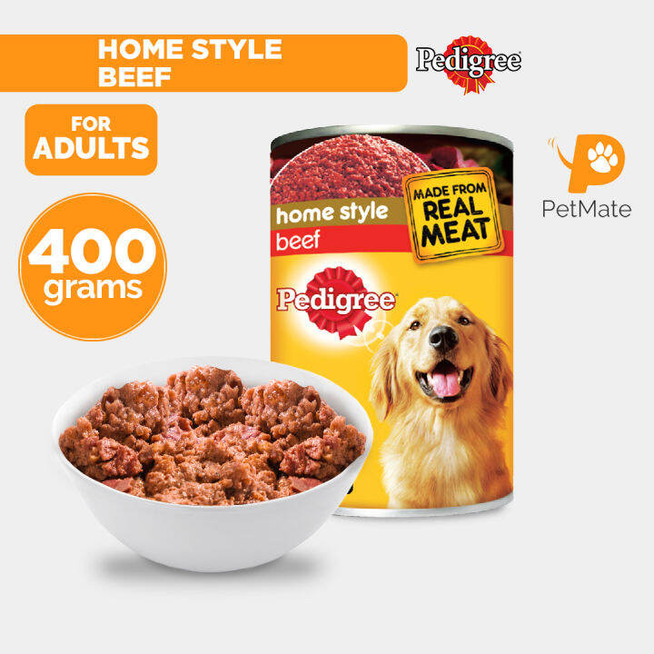 Pedigree Adult Wet Dog Food Canned Beef Liver and Chicken Feast in