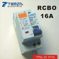 16a 1pn Dpnl 230V ~ 50Hz/60Hz วงจรกระแสไฟฟ้าตกค้างที่มีมากกว่าและป้องกัน Rcbo