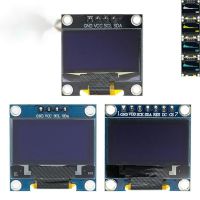 【LZ】◑✇◊  0.96 polegada iic spi série 7/4pin branco/azul/amarelo azul/amarelo módulo de exibição oled ssd1306 1284 placa de tela lcd para arduino