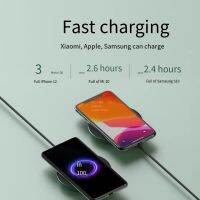 ที่ชาร์จแบบไร้สายสำหรับ Samsung Xiaomi Vivo OnePlus Fast Charging ที่ชาร์จศัพท์ Universal Wireless Charger