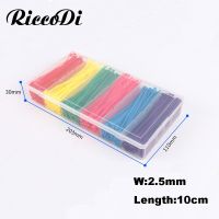 ชิ้น/กล่อง480มี6สีพร้อมไนล่อนขนาด2.5มม. 3X100ล็อกตัวเองสายรัดสายไฟตัวยึดสายเคเบิลจัดระเบียบที่มีสีสัน