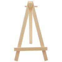 24 Pack Mini Wood Display Easel Wood Easels Set For Paintings Craft Small Acrylics Oil Projects