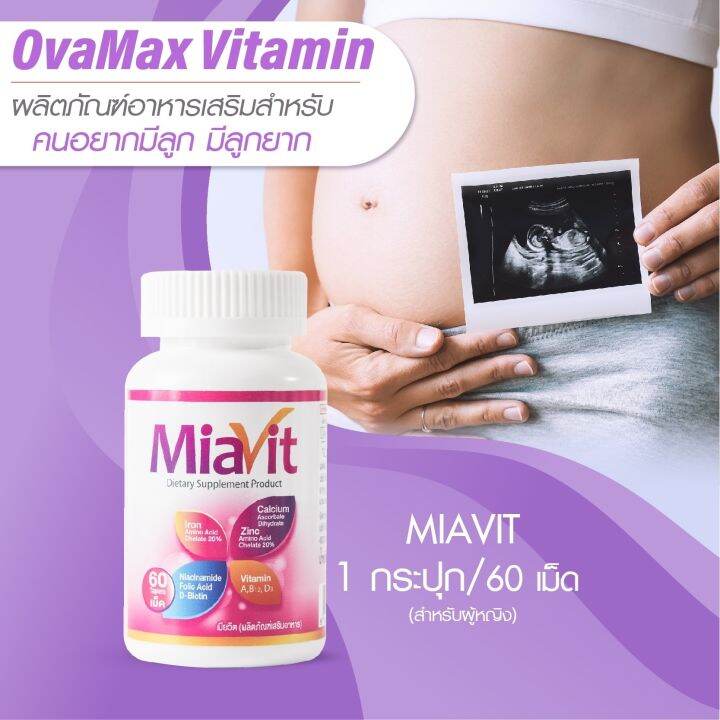 miavit-1-วิตามินรวม-เตรียมพร้อมเพื่อการตั้งครรภ์-บำรุงร่างกายวิตามินดูแลสุขภาพสร้างภูมิต้านทานเสริมภูมิคุ้มกัน