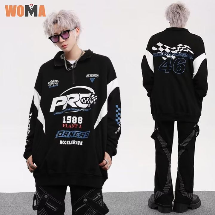 woma-เสื้อเสื้อคลุมวินเทจชาย