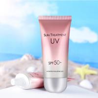 ครีมกันแดดกันน้ำ SPF50ป้องกันรังสียูวี + PA + ครีมกันแดดการแยกการทำสีผิวขาวให้ความชุ่มชื้น P6O2