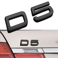 Glossy Black D2 D5 Emblem Badge Sticker Car Trunk Sticker For Volvo V90 V60 V50 D2 D5 S90 S60 S80 XC60 XC90 XC40 OLVO Sticker