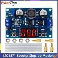 DC-DC DC 3 ~ 35โวลต์ถึง3.5 ~ 35โวลต์ LTC1871โมดูล Step-Up และระบบแหล่งจ่ายไฟมิเตอร์ + โวลต์มิเตอร์