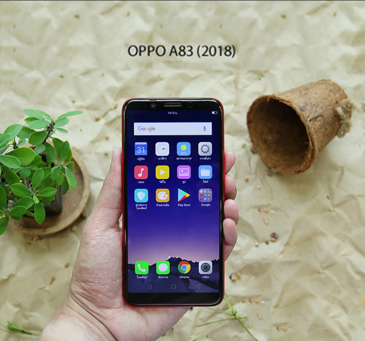 oppo-a83โทรศัพท์มือถือ-ของเเท้100-ram-4gb-rom-64gb-ติดฟิล์มกระจกให้ฟรี-เเถมฟรีเคสใส-ประกันร้าน12เดือน