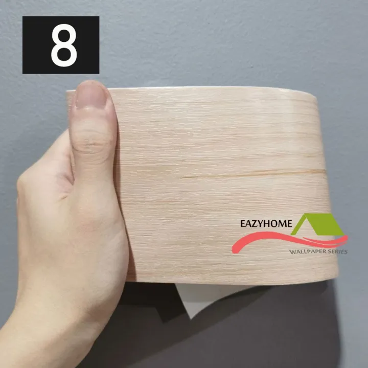 EHOME Wood Grain Wall Paper 10CM *10 Meters Self Adhesive Quality