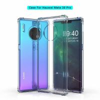 เคสใสนิ่มกันกระแทก Huawei Mate 30 Pro ใสกันกระแทก ขอบมุม TPU