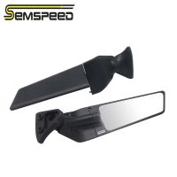 Modified Motorcycle YAMAHA Rearview Mirrors Wind Wing Adjustable Rotating Side Mirrors For Yamaha YZF R6 YZF-R1 2018-2020 2021